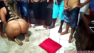 Casada BBW se deliciando em com v&aacute;rios  homens dotados